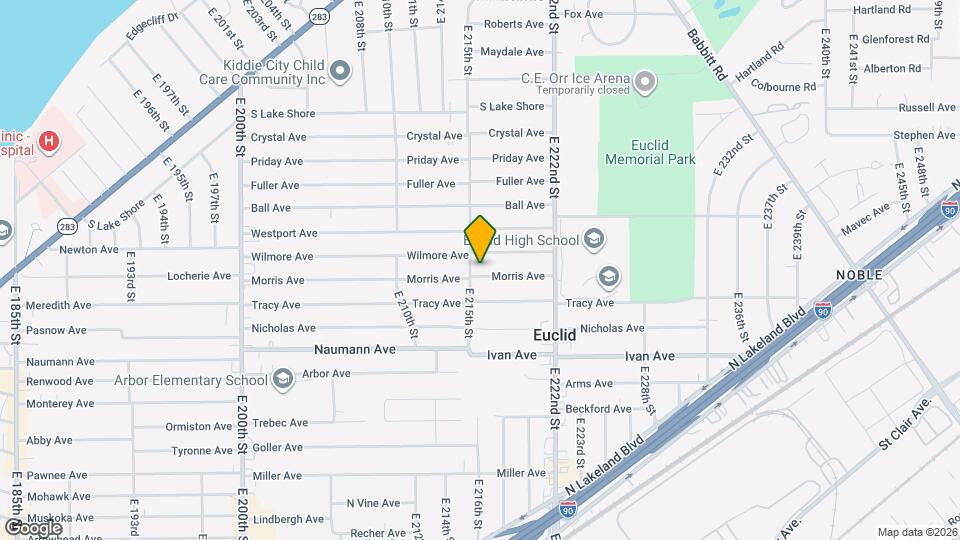 21601 Morris Ave Map and Location Details