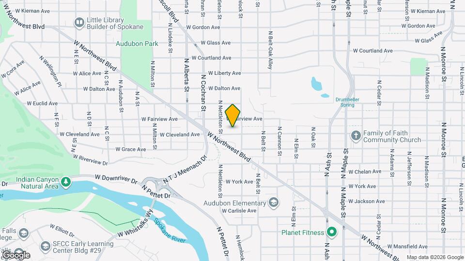 2218 W Cleveland Ave Map and Location Details