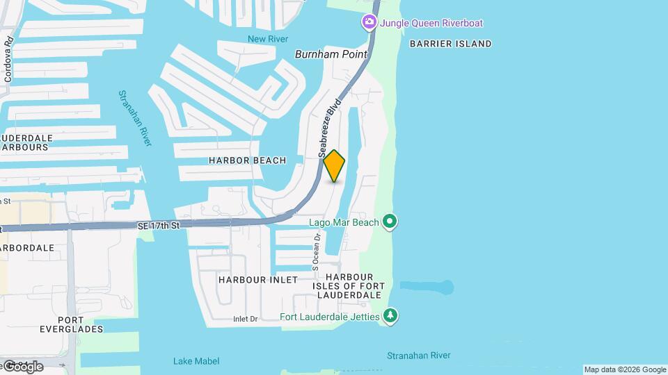 1565 S Ocean Dr Mapa y Detalles de la Ubicación