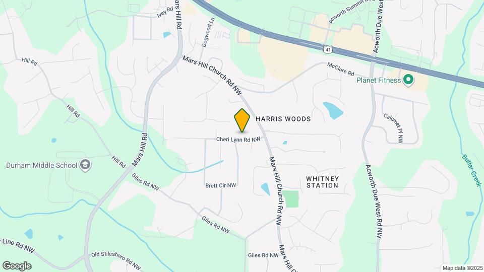 4716 Cheri Lynn Rd NW Map and Location Details