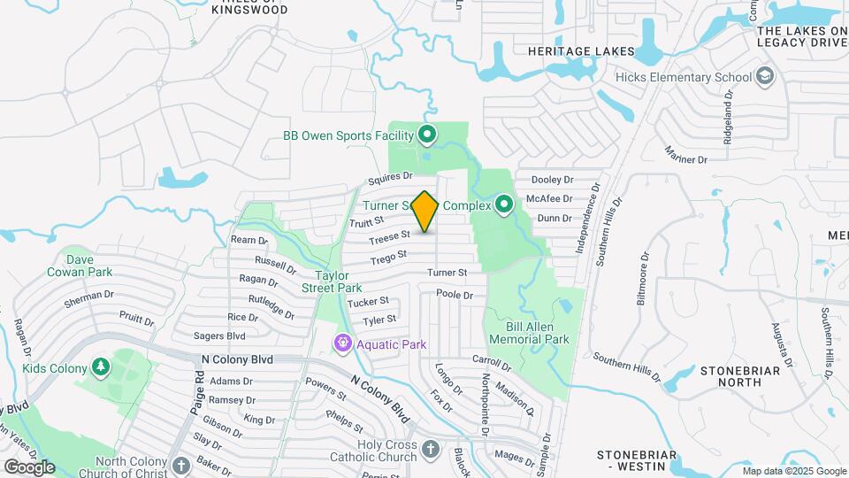 5713 Treese St Map and Location Details