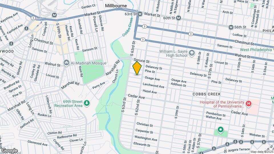 6227 Addison St Map and Location Details