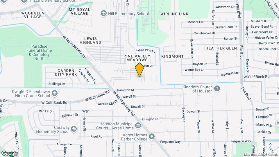 1011 Vilana Ridge Ln Map and Location Details