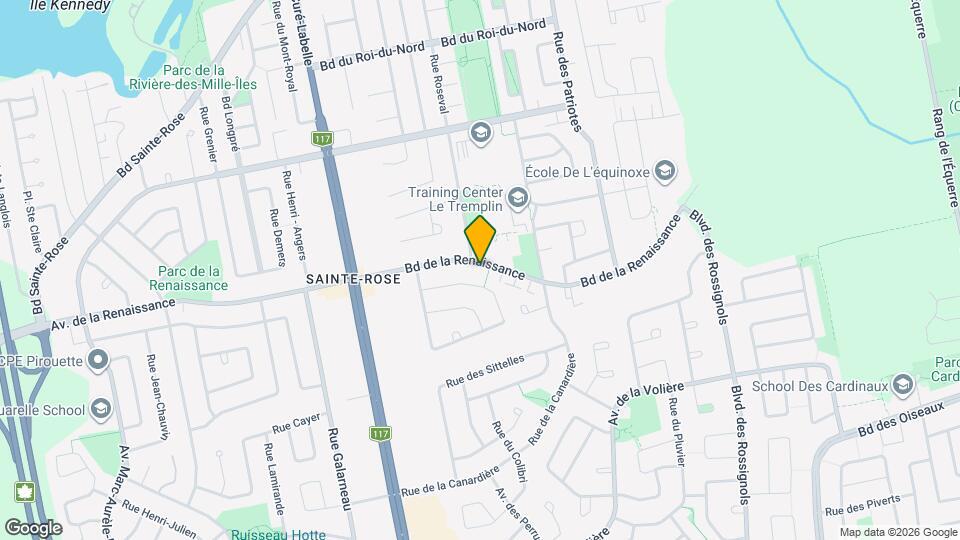 2370 De La Renaissance Boul Map and Location Details