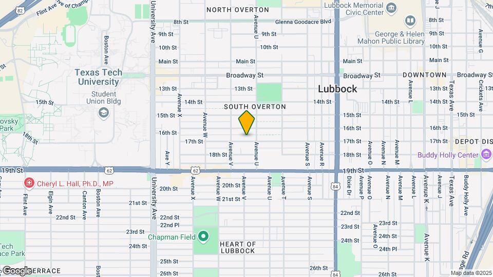 2110 17th St Map and Location Details