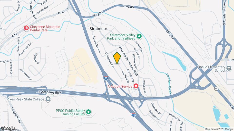 1222 Hartford St Mapa y Detalles de la Ubicación