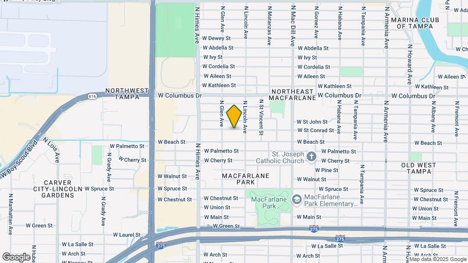 3312 W St Conrad St Map and Location Details