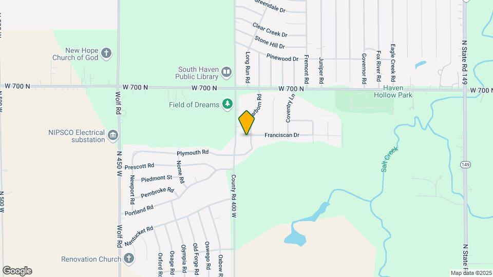 678 Dearborn Rd Map and Location Details
