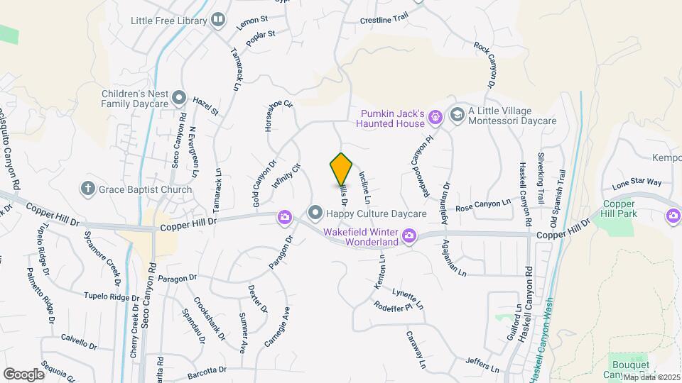 28411 Hidden Hills Dr Map and Location Details