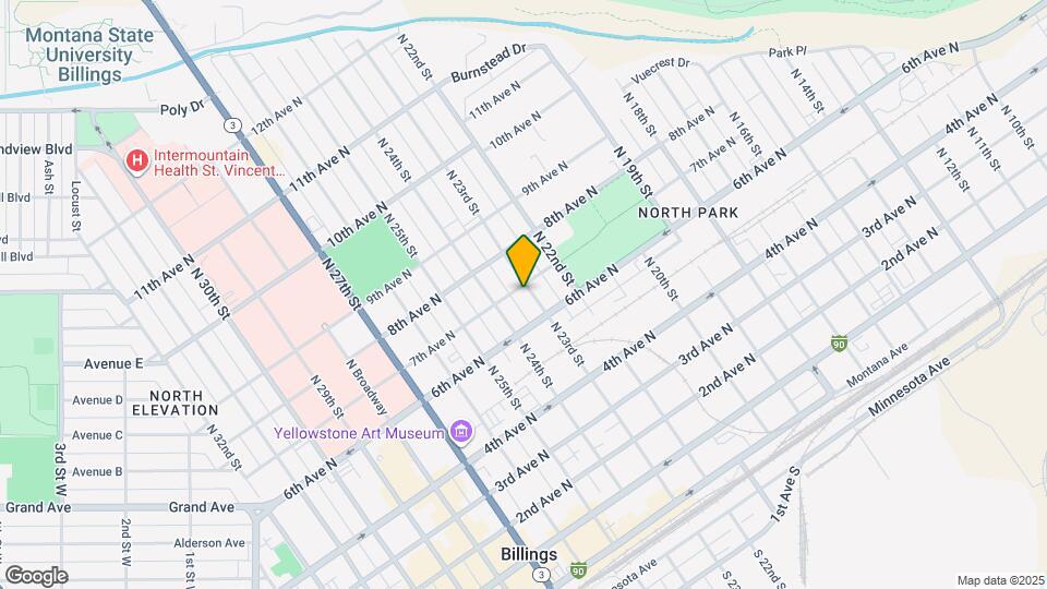 624 N 23rd St Map and Location Details