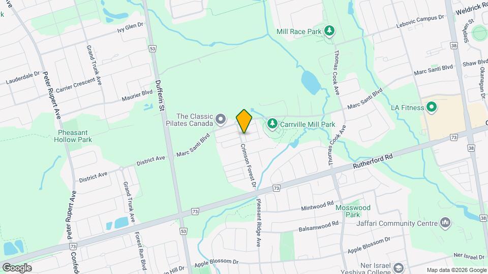 99 Crimson Forest Dr Map and Location Details