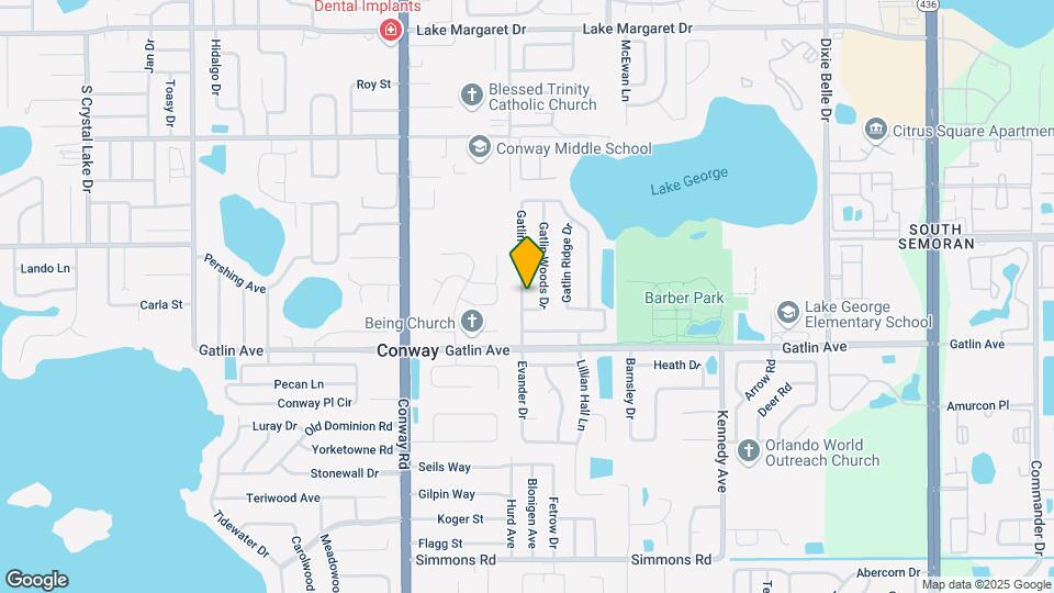 3845 Gatlin Pl Cir Map and Location Details