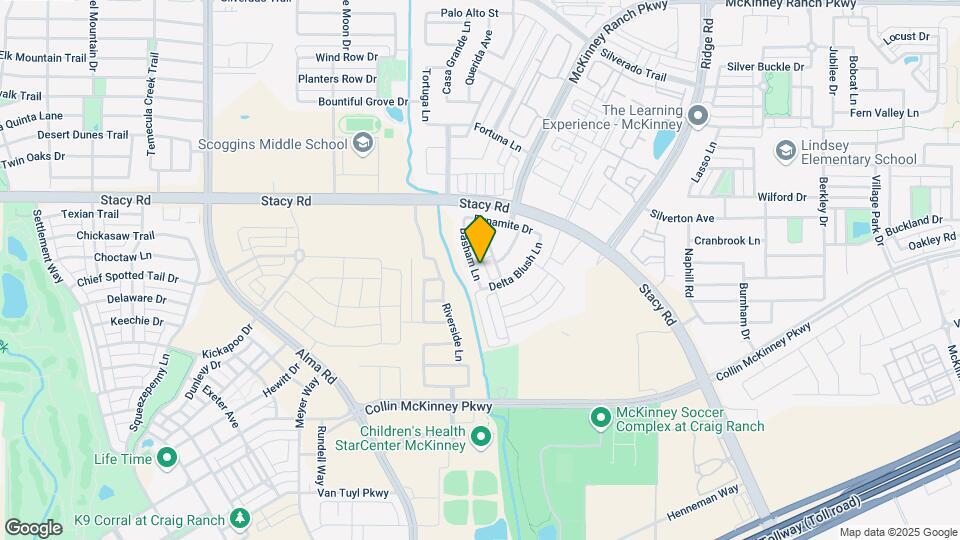 5313 Basham Ln Map and Location Details