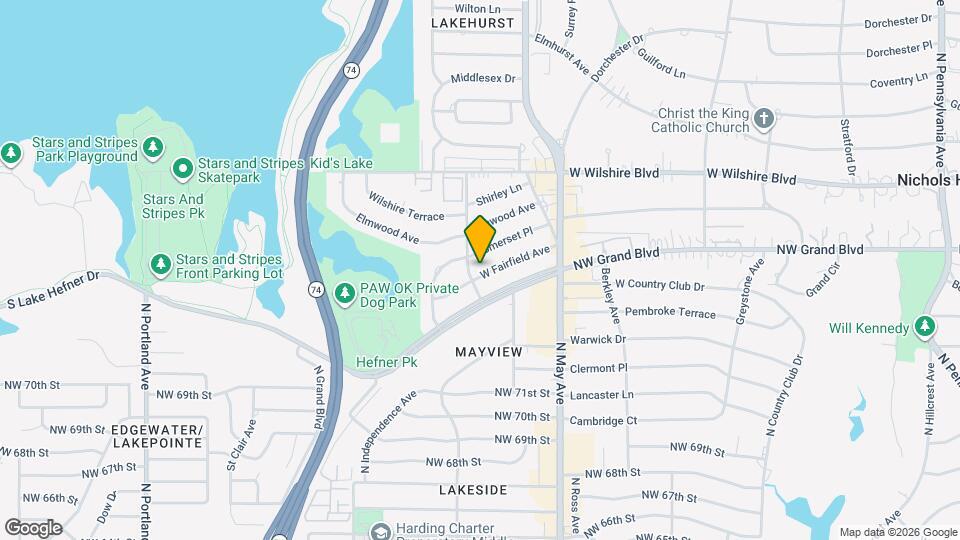 3029 W Fairfield Ave Map and Location Details
