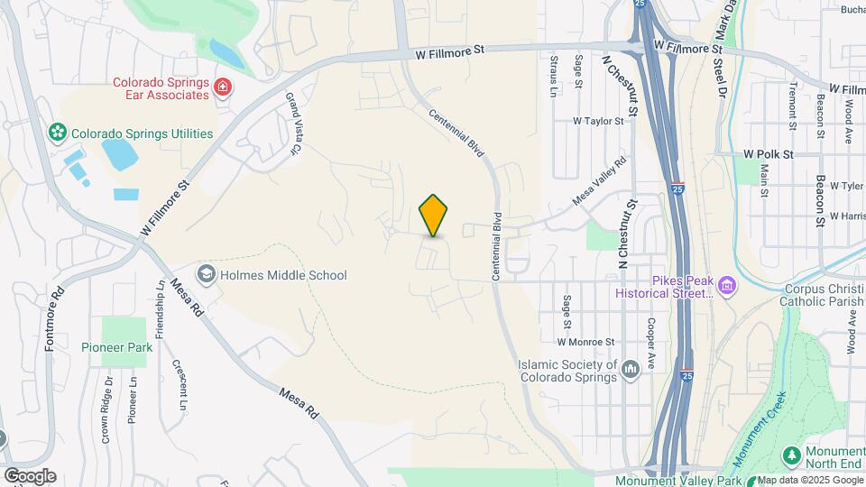 Preserve at Mesa Creek Map and Location Details