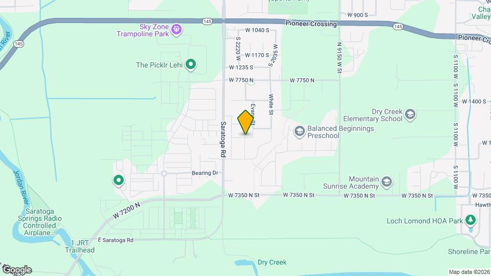 322 N Gibbons Ln Mapa y Detalles de la Ubicación