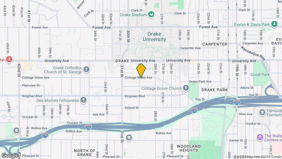 2820 Cottage Grove Ave Mapa y Detalles de la Ubicación