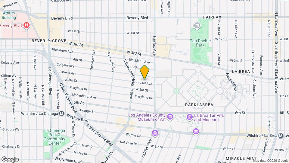 6241 Drexel Ave Map and Location Details