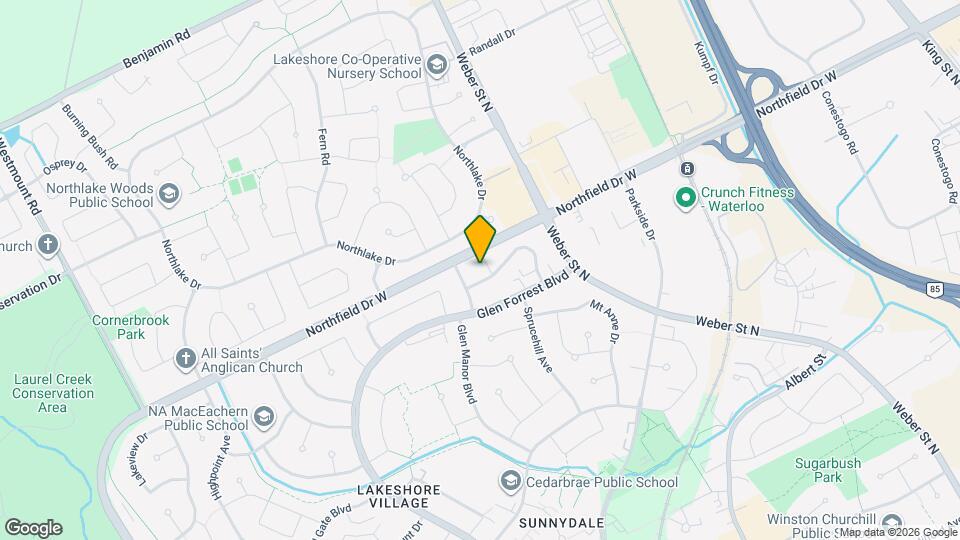 654 Silverbirch Rd Map and Location Details