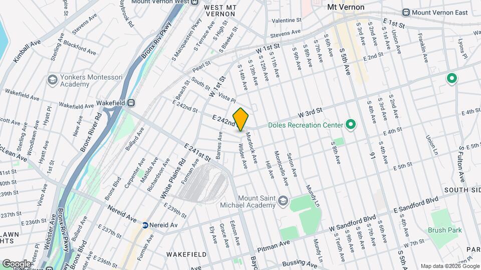 837 Penfield St Map and Location Details