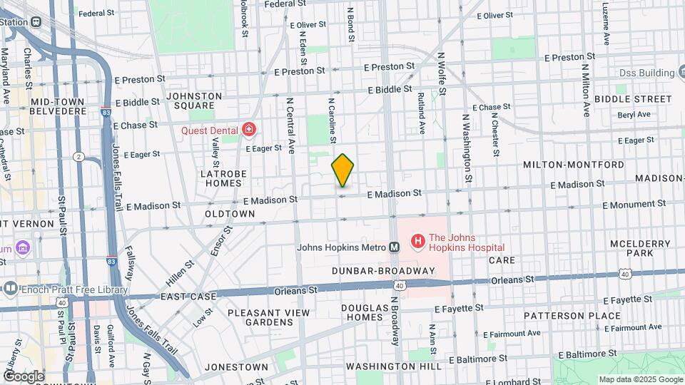 1510 E Madison St Map and Location Details
