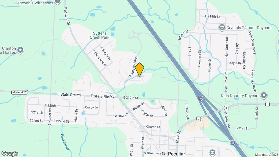 11104 Highview Rd Mapa y Detalles de la Ubicación