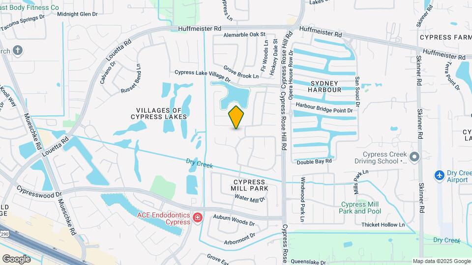14910 Cypress Meade Ct Map and Location Details