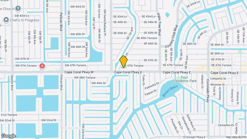 221 Cape Coral Pky E, Unit A Map and Location Details