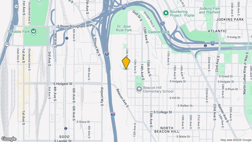1729 12th Ave S, Unit PENTHOUSE Map and Location Details