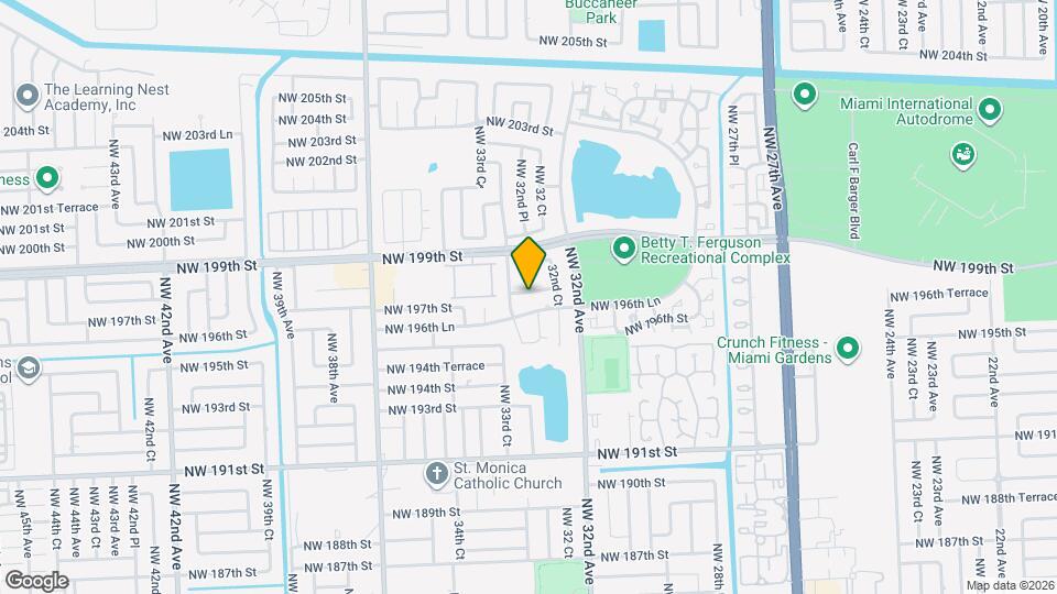 3270 NW 197th St Map and Location Details