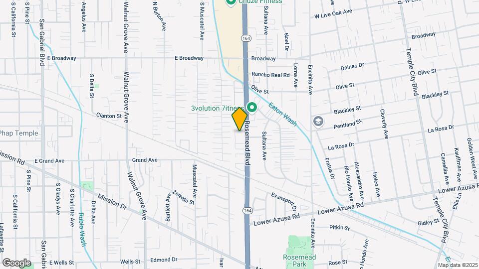 5109 Rosemead Blvd Map and Location Details