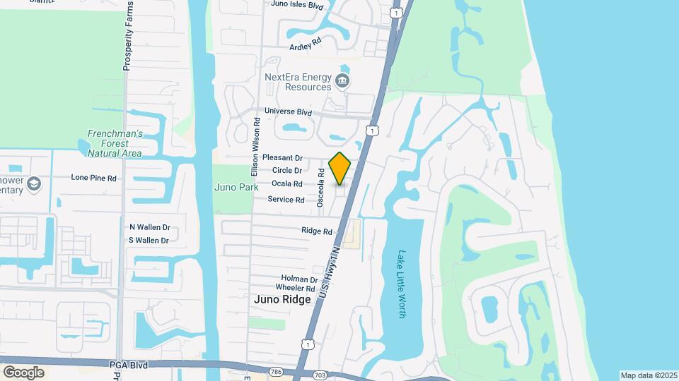 The Point at North Palm Beach Mapa y Detalles de la Ubicación