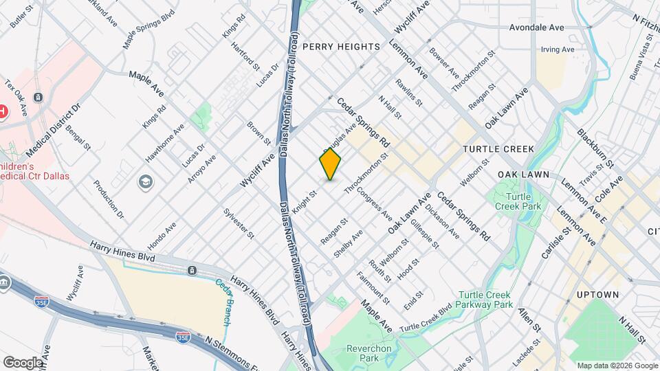 2706 Knight St Map and Location Details