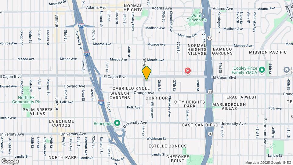 4263-4269 35th St Map and Location Details