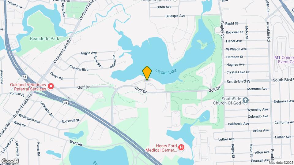Crystal Lake Apartments Map and Location Details