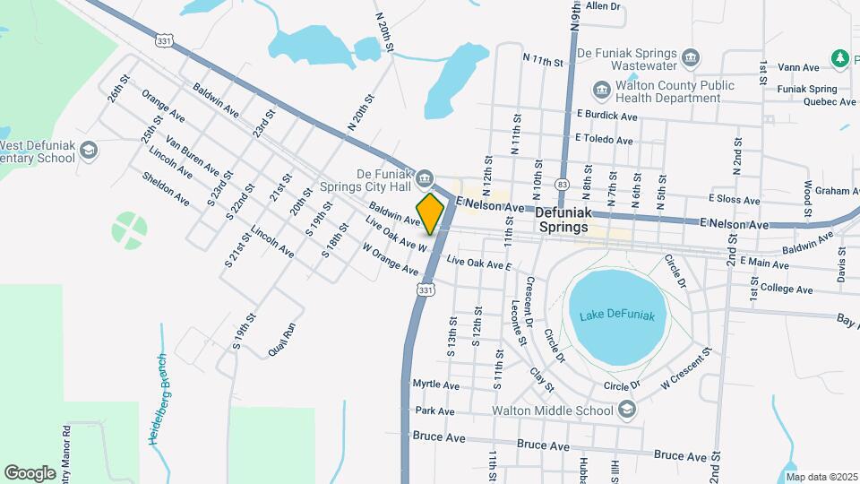 30 Live Oak Ave W Map and Location Details