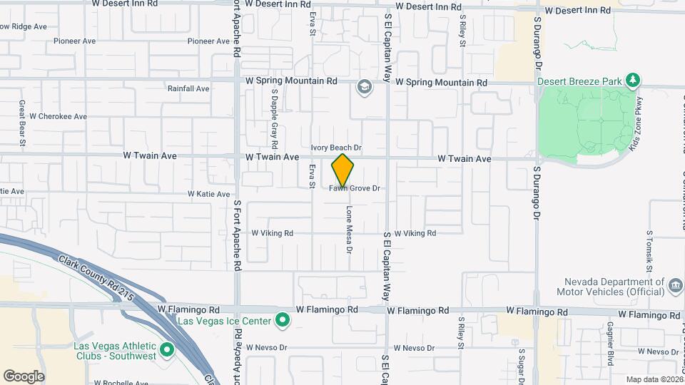 9123 Fawn Grove Dr Map and Location Details