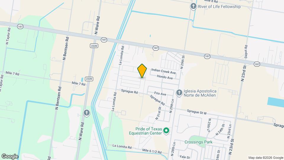 11022 N 33rd Ln Map and Location Details