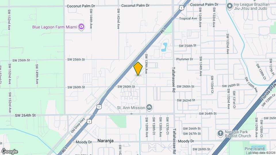 25872 SW 139th Path Map and Location Details