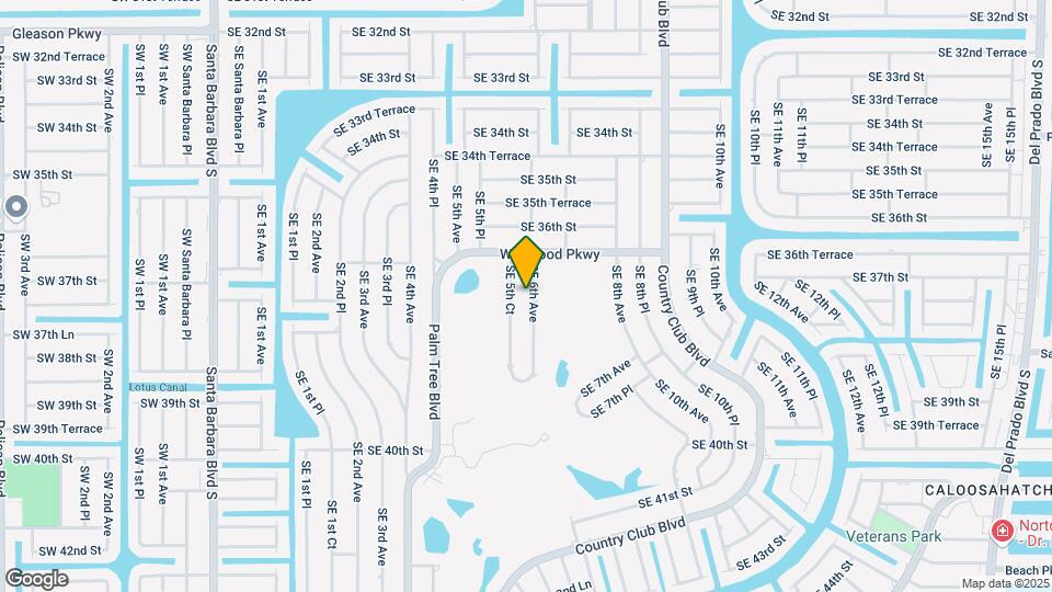 3726 SE 6th Ave Map and Location Details