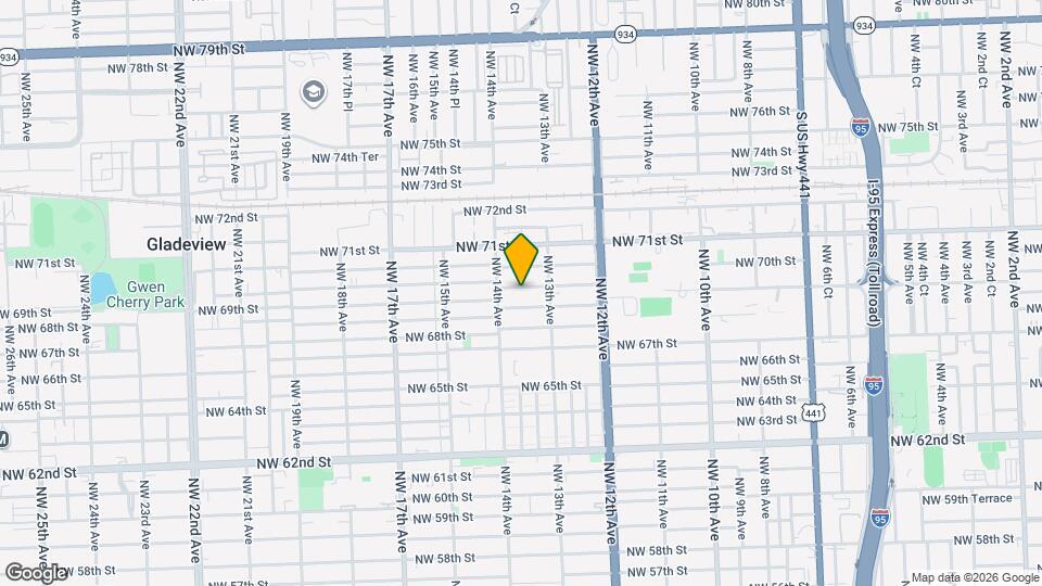 1354 NW 69th St Map and Location Details