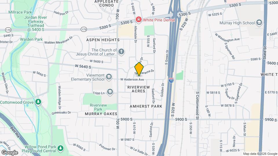 618 W Anderson Ave Map and Location Details