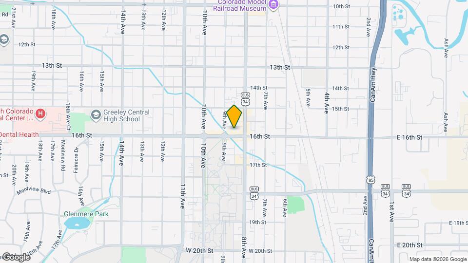 819 16th St Map and Location Details