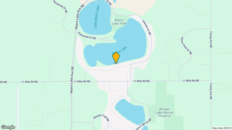 7339 Orlin Ct NE Map and Location Details