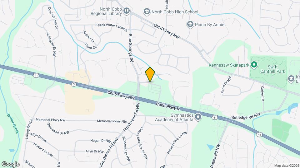 3251 Blue Springs Trace Map and Location Details