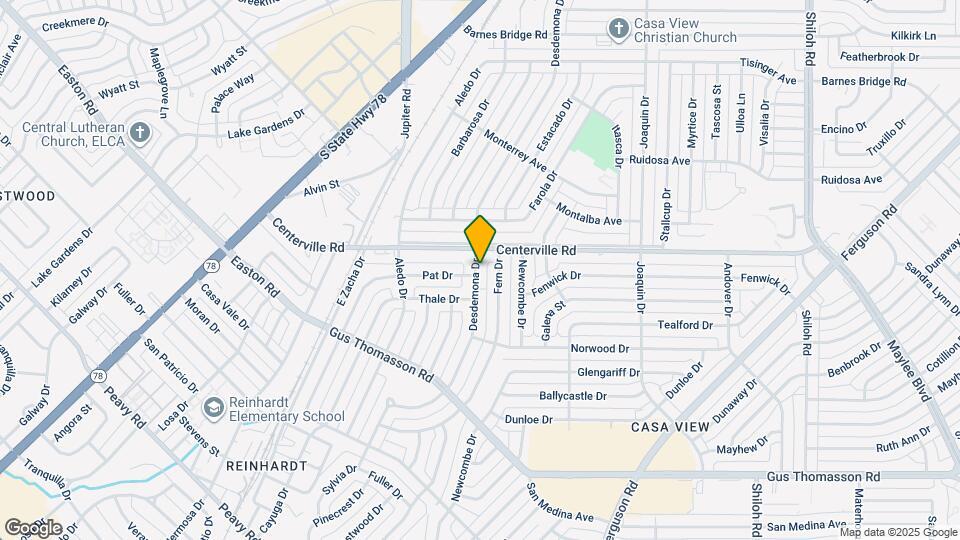 10632 Desdemona Dr Map and Location Details