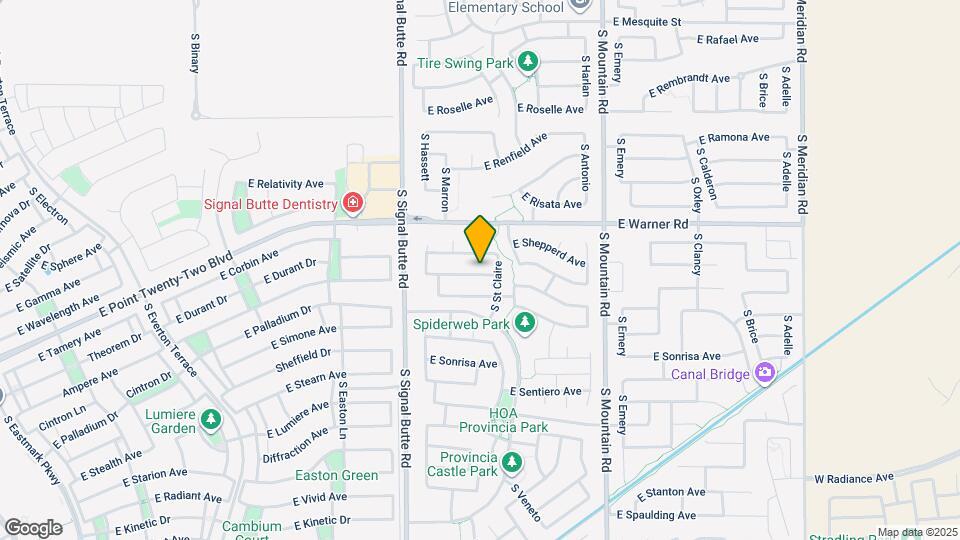 10938 East Starkey Avenue Map and Location Details