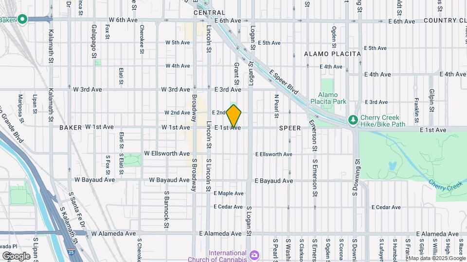 85 N Grant St Map and Location Details