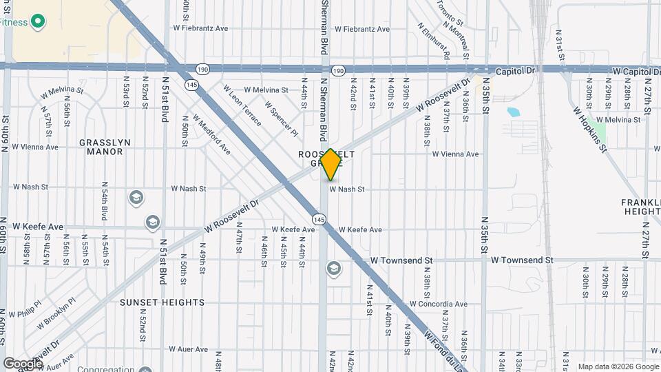 3700 N Sherman Blvd Map and Location Details
