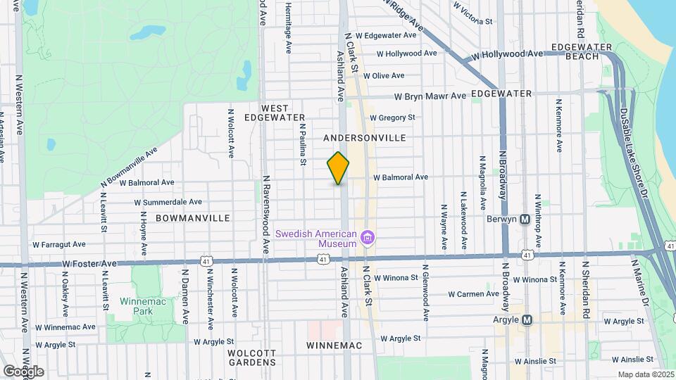 5340 N Ashland Ave Mapa y Detalles de la Ubicación